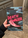 Signed Paperback Deathwalker, A Paranormal Sapphic Standalone Romance + Bookmarks & Stickers