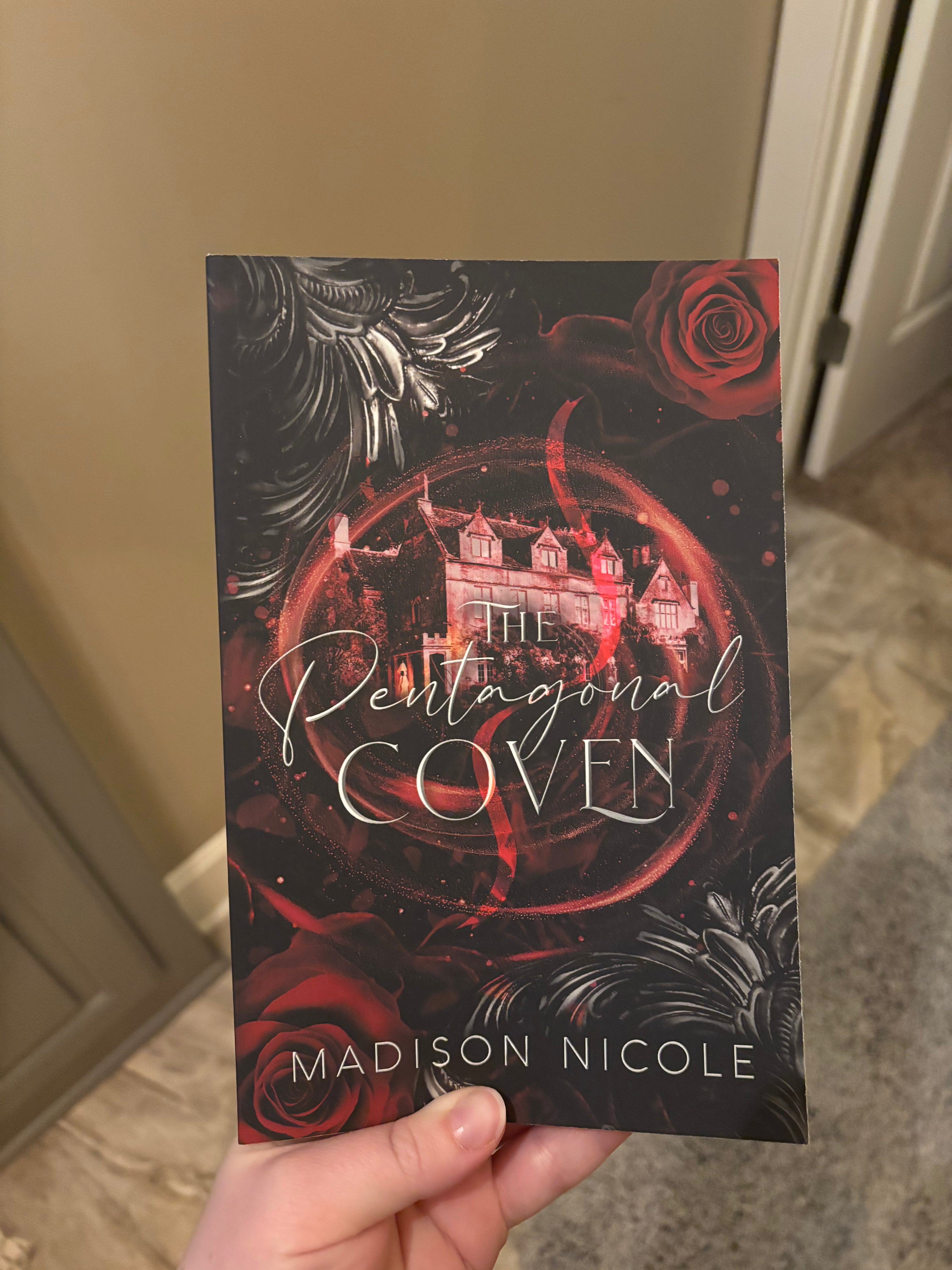 Signed Paperback The Pentagonal Coven: A Paranormal Sapphic Why Choose Romance + Bookmarks & Stickers